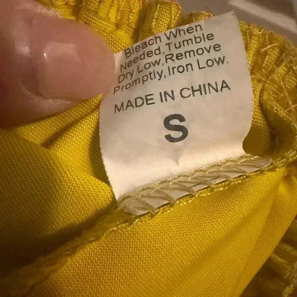 Metallic Gold shorts - Picture 3 of 6